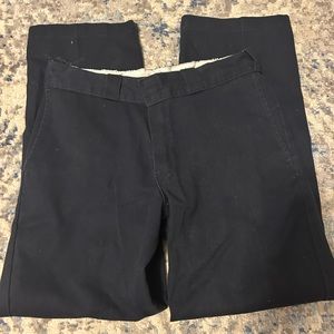 Navy blue dickes pants